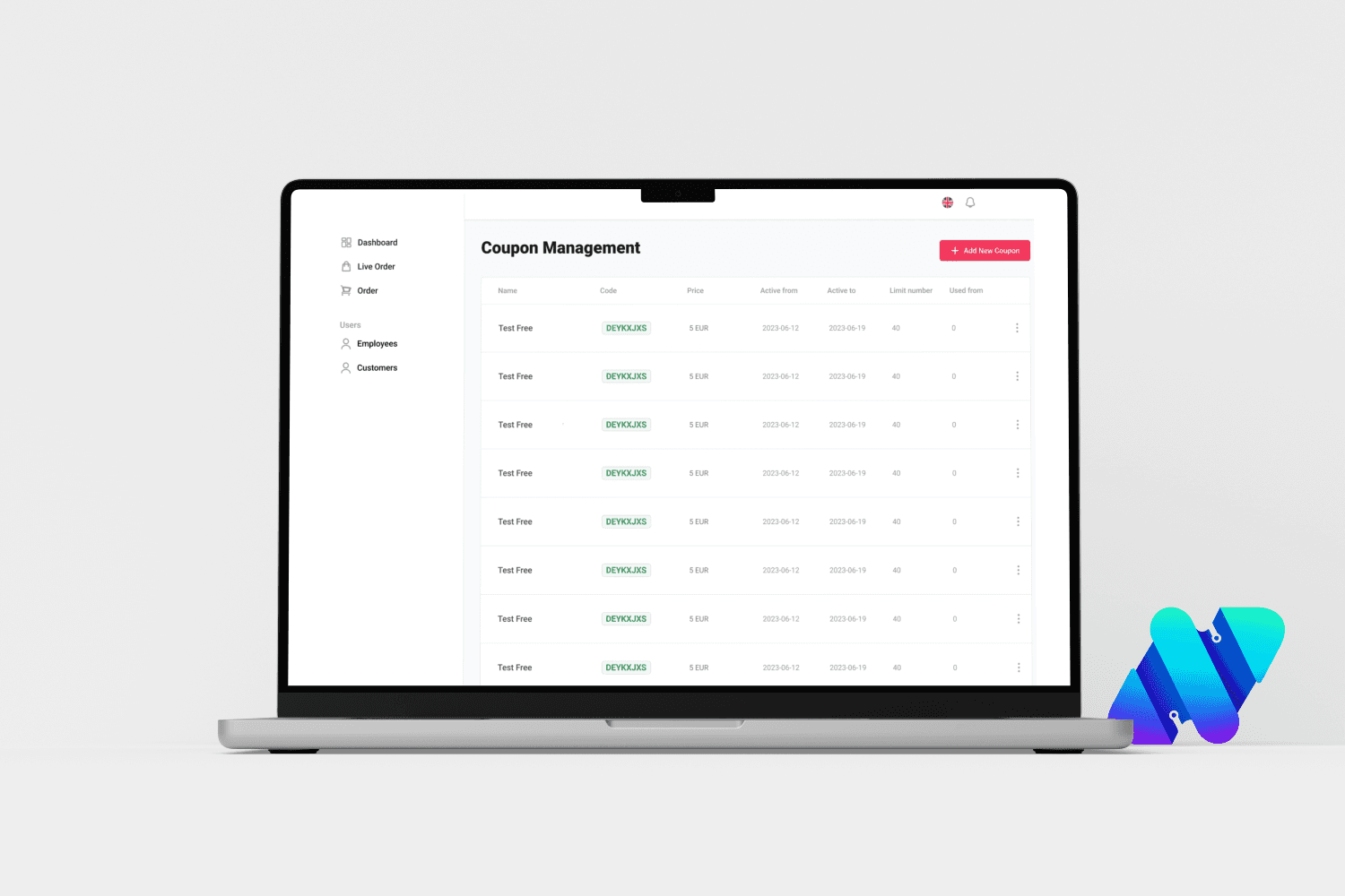 Project display photo